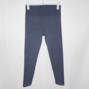 Aerie Offline Navy Ribbed HIgh Rise Leggings